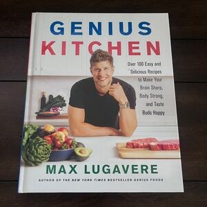 Genius Kitchen Hardcover Book by Max Lugavere